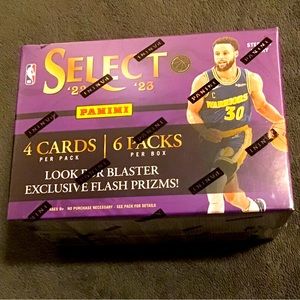 2022-23 Panini Select Basketball Value Box New Sealed